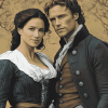 Outlander Claire & Jamie Fraser Diamond Painting