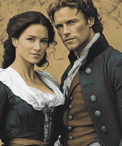 Outlander Claire & Jamie Fraser Diamond Painting