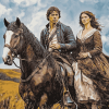 Outlander Jamie & Claire Series Diamond Painting