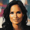 Padma Lakshmi Famous Woman Diamond Painting