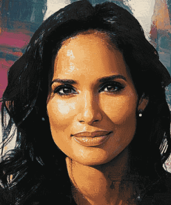 Padma Lakshmi Famous Woman Diamond Painting