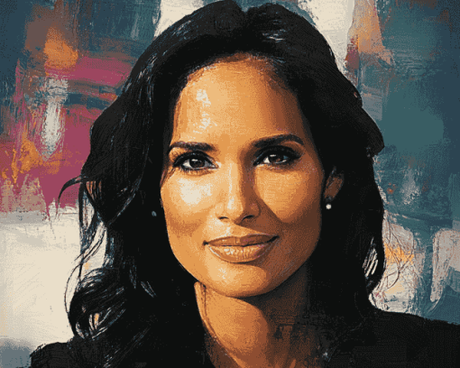 Padma Lakshmi Famous Woman Diamond Painting