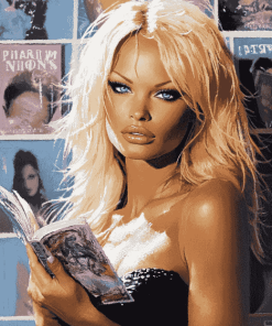 Pamela Anderson Celebrities Diamond Painting