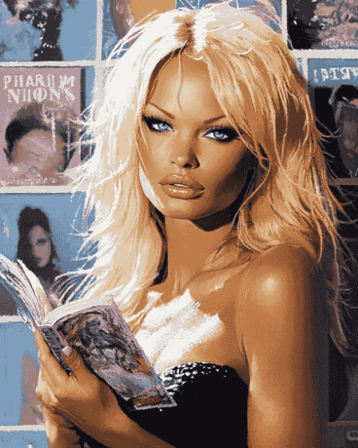 Pamela Anderson Celebrities Diamond Painting