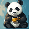 Panda Bear Cartoon Diamond Painting