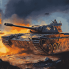 Panther Tanks Military Diamond Painting