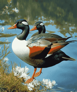 Paradise Shelduck Bird Diamond Painting