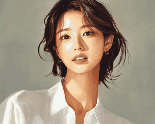 Park Min Jung Celebrity Diamond Painting