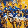 Parramatta Eels Rugby Diamond Painting