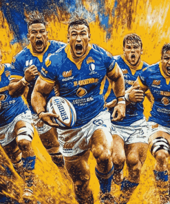 Parramatta Eels Rugby Diamond Painting