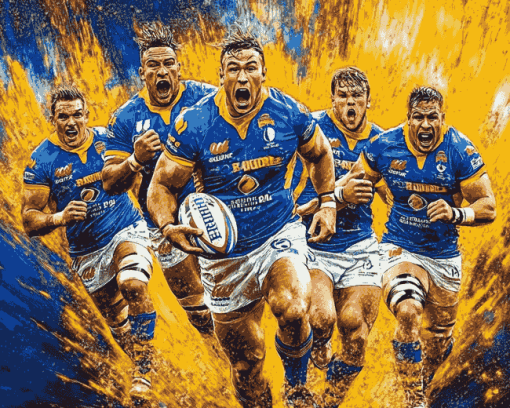 Parramatta Eels Rugby Diamond Painting