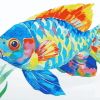 Parrot Fish Diamond Painting Art