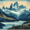 Patagonia Mountain Landscapes Diamond Painting