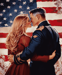 Patriotic Romance Diamond Painting