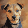 Patterdale Terrier Puppy Diamond Painting