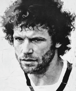 Paul Breitner Iconic Football Players Diamond Painting