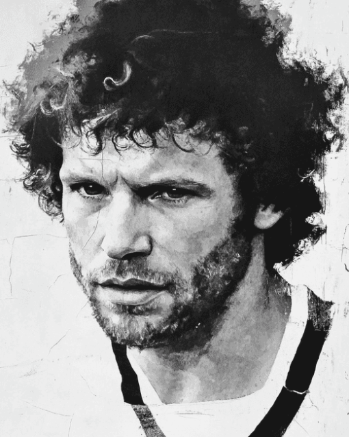 Paul Breitner Iconic Football Players Diamond Painting