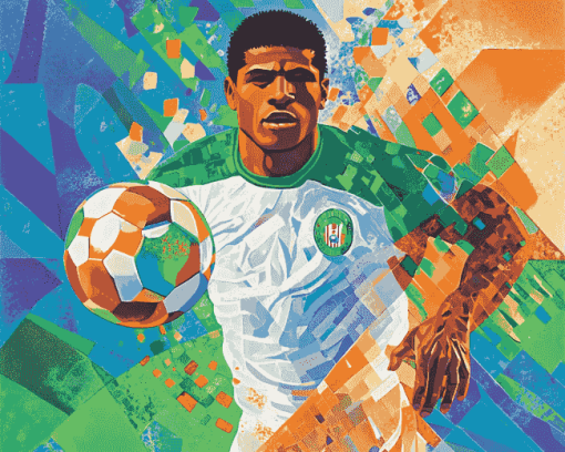 Paul Mcgrath Football Legend Diamond Painting