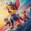 Paw Patrol Animation Diamond Painting