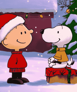 Peanuts Christmas with Charlie Brown Diamond Painting