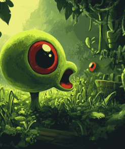 Peashooter Games Diamond Painting