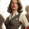 Peggy Carter Captain America Film Diamond Painting