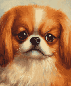 Pekingese Puppy Diamond Painting