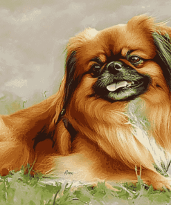 Pekingese Puppy Diamond Painting