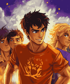 Percy Jackson Animated Series Diamond Painting