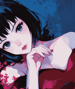 Perfect Blue Anime Diamond Painting