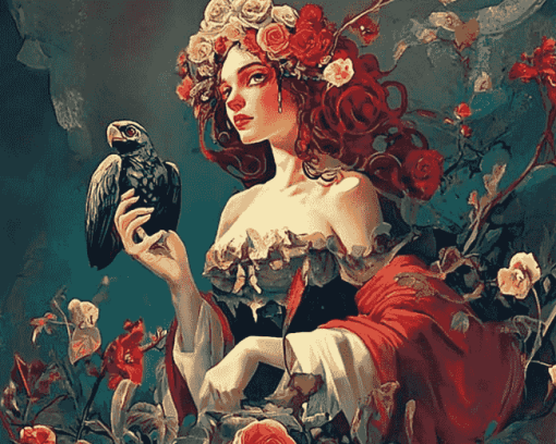 Persephone Fantasy Animation Diamond Painting