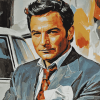 Peter Falk Actor Diamond Painting