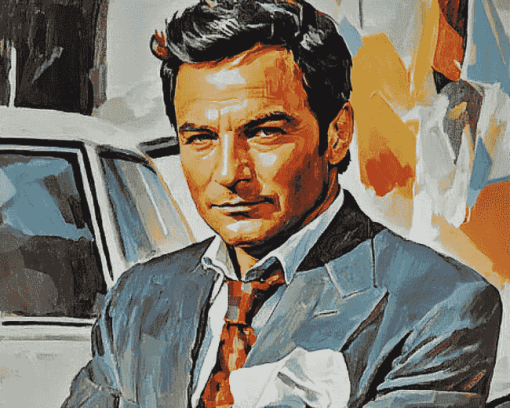 Peter Falk Actor Diamond Painting