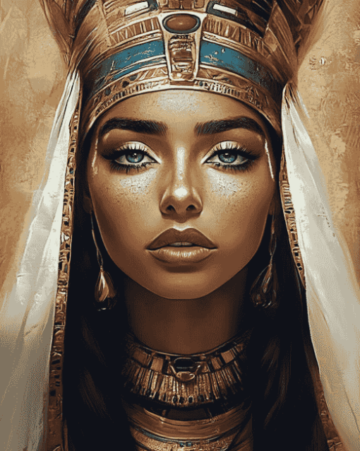 Pharaonic Egyptian Women Diamond Painting