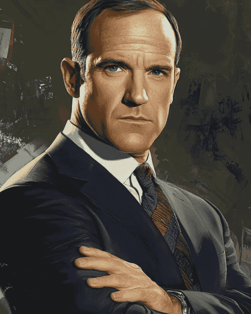 Phil Coulson Shield Series Diamond Painting