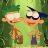 Phineas And Ferb Animation Characters Diamond Painting