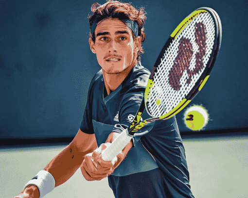 Pierre Hugues Herbert Tennis Diamond Painting