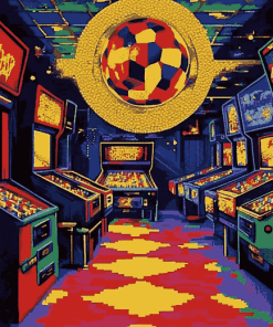 Pinball Sports Diamond Painting