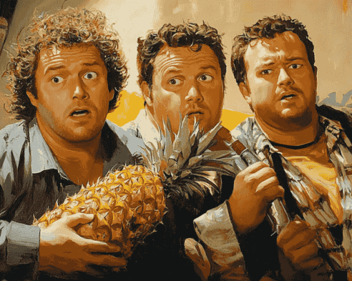 Pineapple Express Movie Cast Diamond Painting