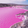 Pink Lake Retba Scenic Diamond Painting