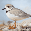 Piping Plover Birds Diamond Painting