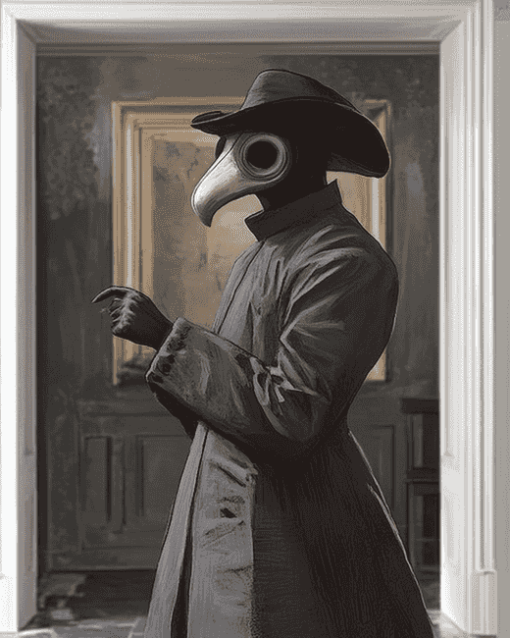 Plague Doctor Fantasy Diamond Painting