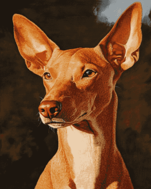 Podenco Puppy Diamond Painting