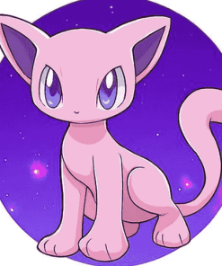 Pokemon Mew Diamond Painting