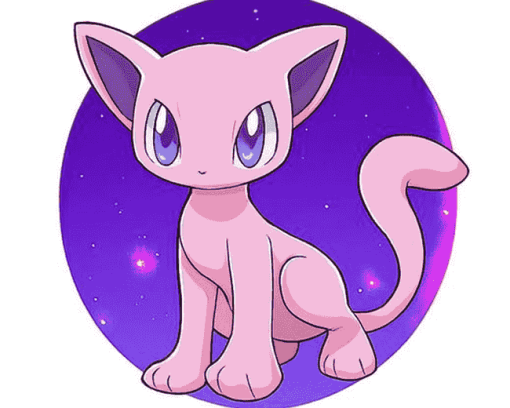 Pokemon Mew Diamond Painting