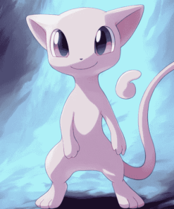 Pokemon Mew Diamond Painting