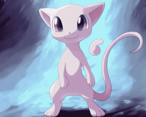 Pokemon Mew Diamond Painting