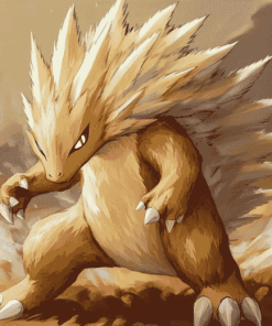 Pokemon Sandslash Anime Diamond Painting