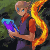 Pokemon Violet Anime Diamond Painting