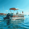 Pontoon Boats Diamond Painting